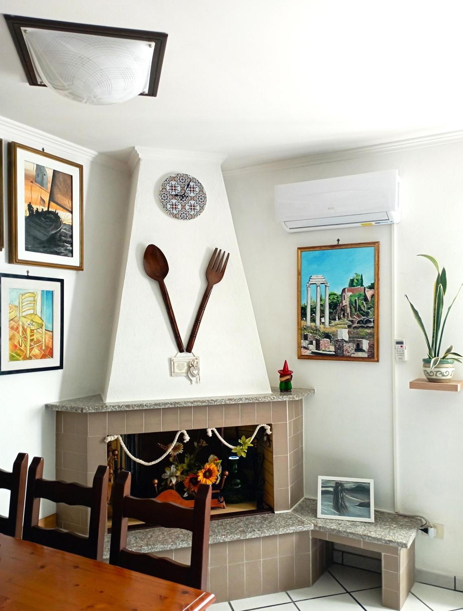 Вилла A Casa Dell' Artista Фьюмичино Экстерьер фото